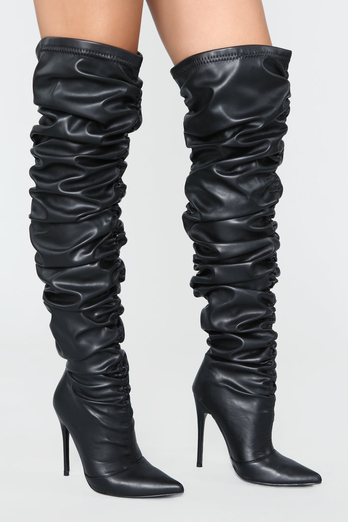 I'll Be Your Motivation Boot - Black