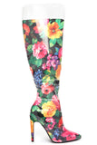 Not Far To Go Heeled Boot - Floral
