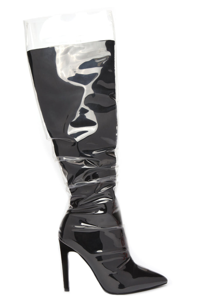 Not Far To Go Heeled Boot - Black