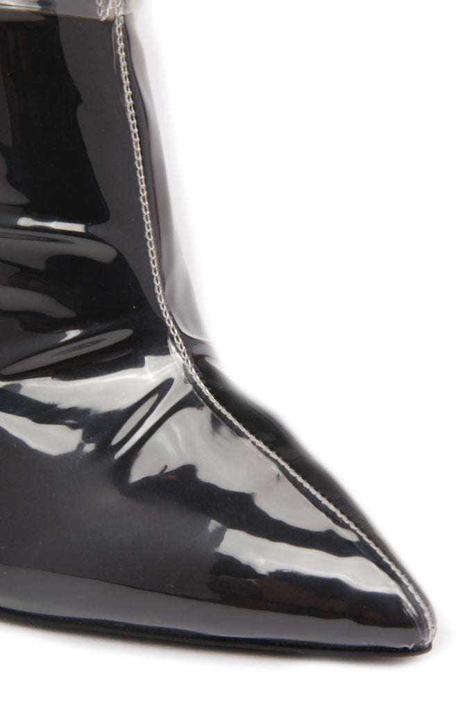 Not Far To Go Heeled Boot - Black