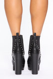 Tough Love Booties - Black