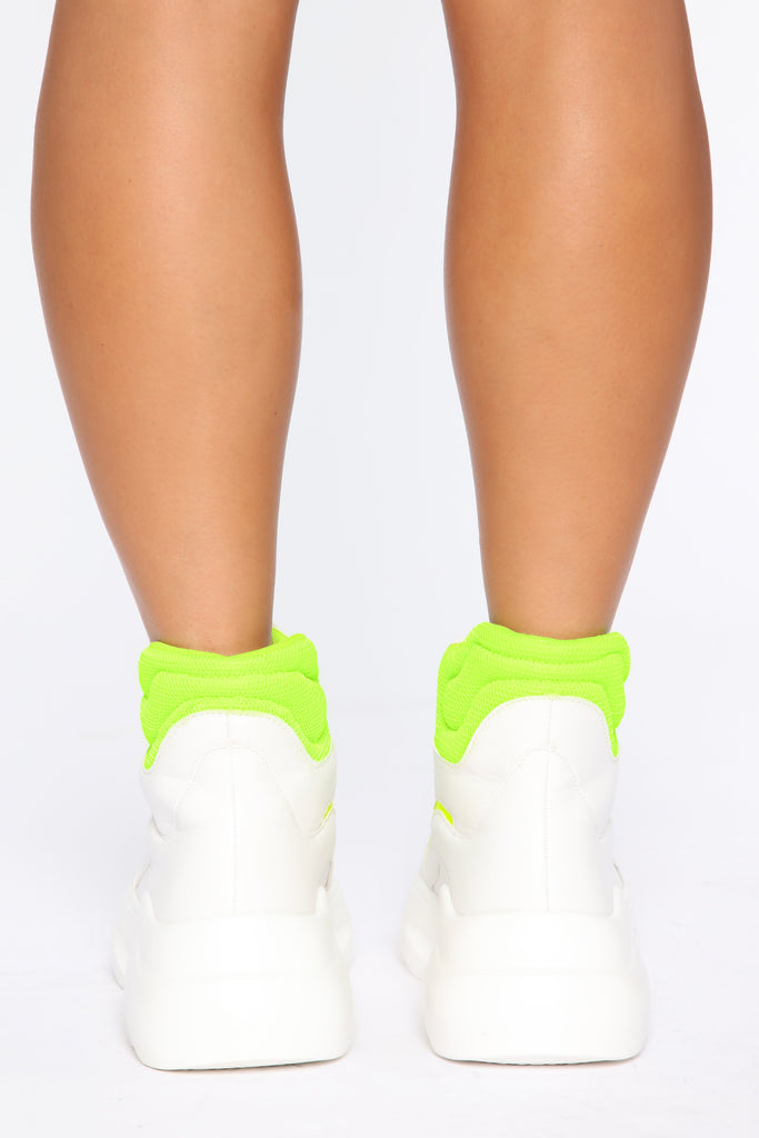 Space From You High Top Sneakers - White