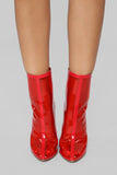 To Be Amazed Bootie - Red