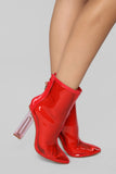 To Be Amazed Bootie - Red