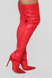 Leveling Up Boot - Red