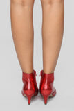 All My Trust Booties - Red