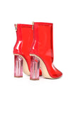 To Be Amazed Bootie - Red