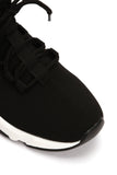 Faster Than You Sneaker - Black