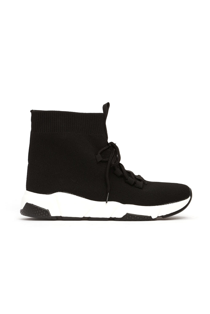 Faster Than You Sneaker - Black