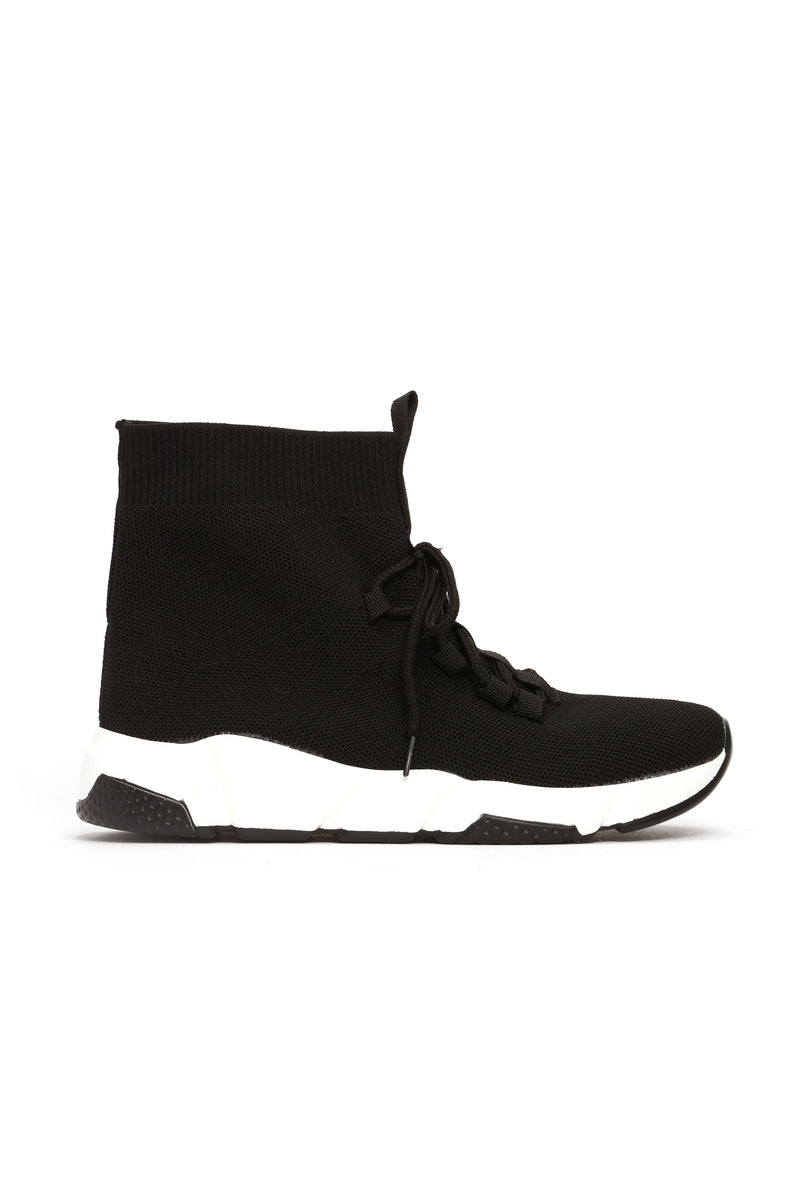Faster Than You Sneaker - Black