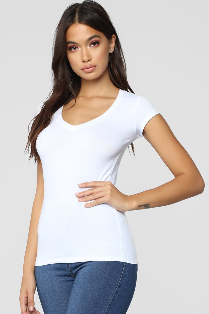 Lily V Neck Top