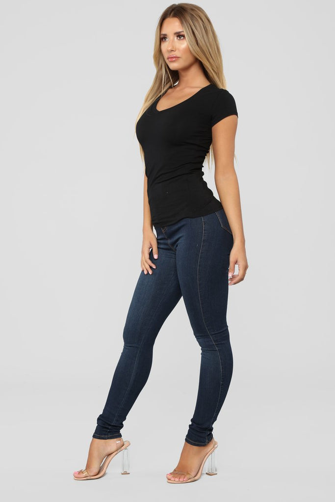 Lily V Neck Top