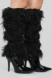 Move Aside Heeled Boot - Black