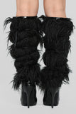 Move Aside Heeled Boot - Black