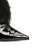 Move Aside Heeled Boot - Black