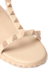 Lookin' Sharp Flat Sandal - Nude
