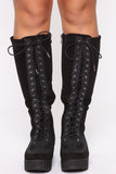 Gotta Take Charge Boots - Black