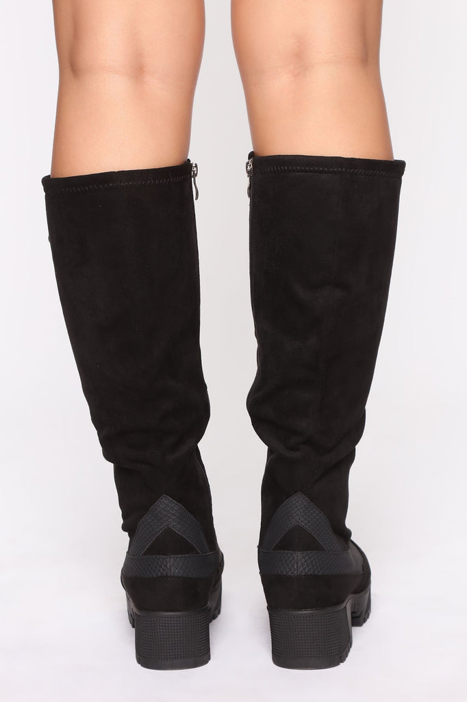 Gotta Take Charge Boots - Black