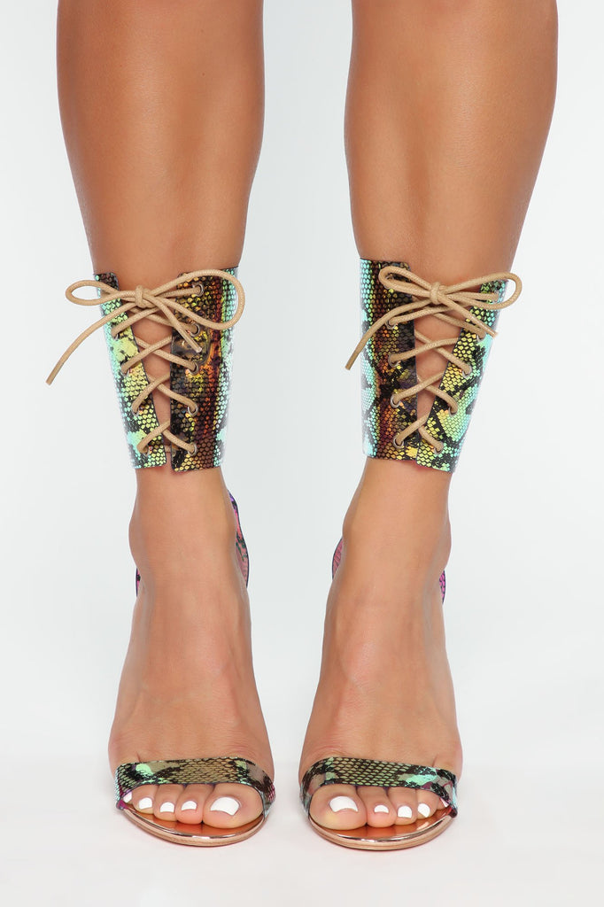 Overdressed Never Heeled Sandals - Multi