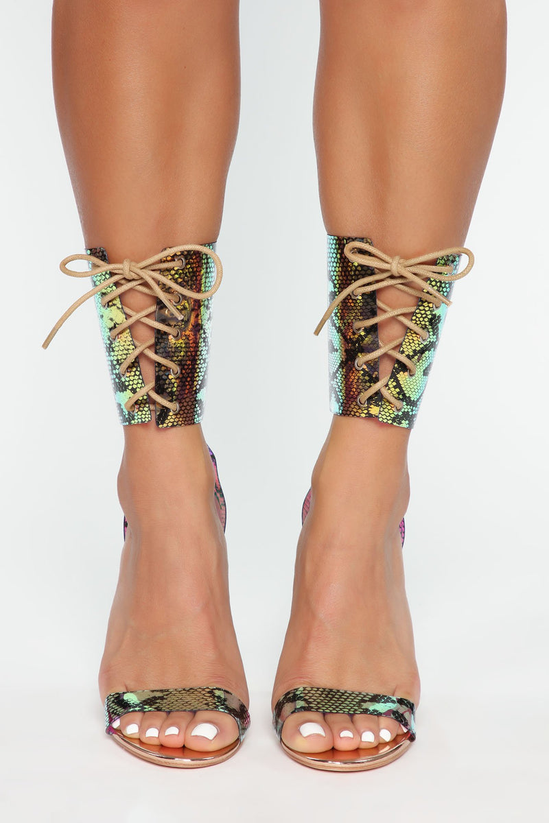 Overdressed Never Heeled Sandals - Multi
