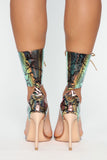 Overdressed Never Heeled Sandals - Multi