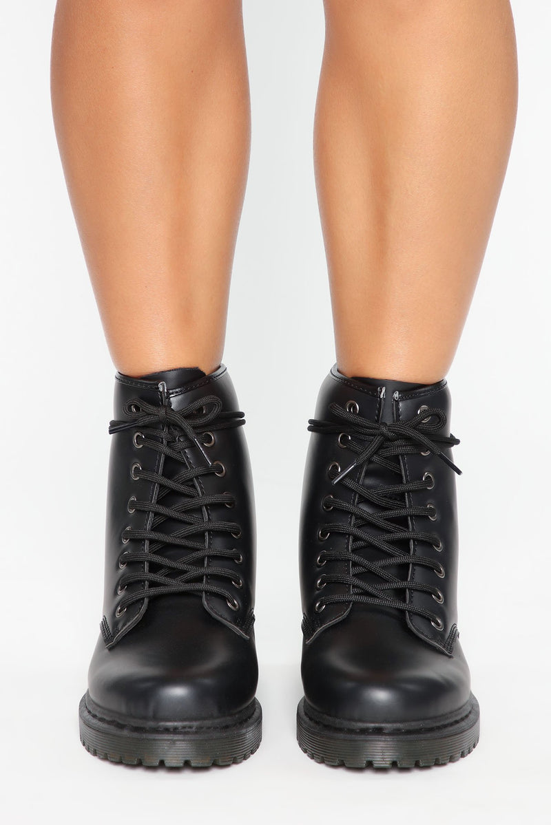 Inclined To You Booties - Black
