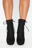 At A Glance Booties - Black