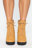 Hear Me Out Booties - Camel