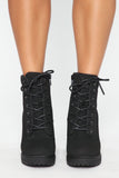 Hear Me Out Booties - Black