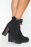 Hear Me Out Booties - Black