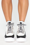 Talk To You Later Sneakers - White