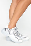 I Ain't Mad Sneakers - Silver