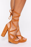 Don't Get Confused Heels - Tan