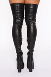 Walking On Air Boots - Black