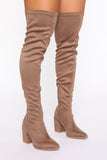 You Made Your Choice Boots - Taupe