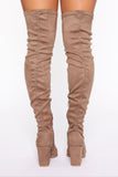 You Made Your Choice Boots - Taupe