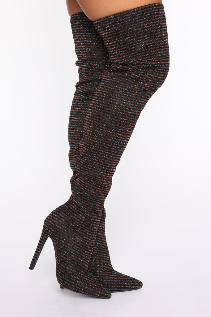 In Motion Heeled Boots - Multi Color