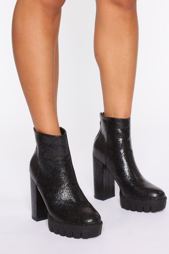 Unforgettable Booties - Black