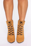Thrill Seeker Booties - Tan