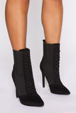 Can't Get Enough Booties - Black