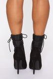 No Luck Needed Booties - Black