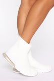 In The Crew Sock Sneaker - White