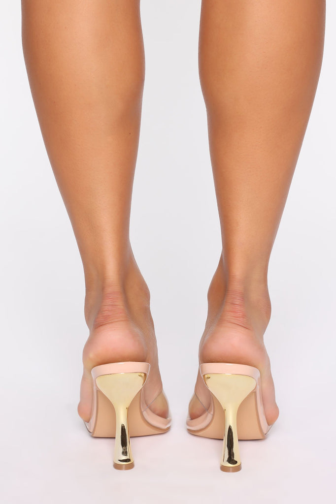 Saying Hello Heeled Sandals - Nude