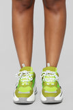 Light Years Away Sneaker - Neon Green