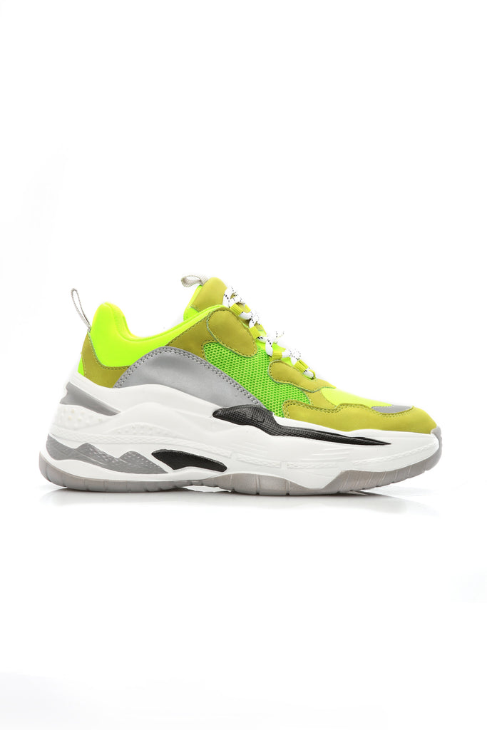 Light Years Away Sneaker - Neon Green