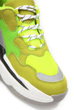 Light Years Away Sneaker - Neon Green
