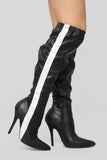 Anytime Girl Heeled Boot - Black