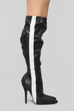 Anytime Girl Heeled Boot - Black