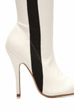 Anytime Girl Heeled Boot - White