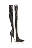 Anytime Girl Heeled Boot - Black
